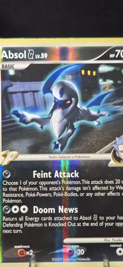 Absol G 1/147 Supreme Victors Reverse Holo Pokemon Card - Image 2