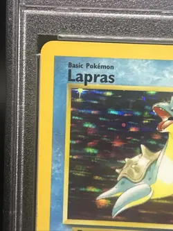 PSA 7 Near Mint - Lapras 10/62 (Fossil) Holo Rare Pokemon Card 👀 Pokemon WOTC - Image 3