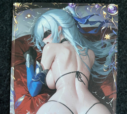 Matchmaker 2 Spicy Waifu A5 Size Card Board Jingliu Genshin Spank - Image 1