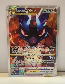 Lucario VSTAR SWSH291 SWSH: Sword & Shield Promo Cards Holo - Image 1