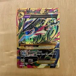 M Rayquaza EX Full Art Ultra Rare Holo 98/98 XY Ancient Origins Pokemon Card - Image 1