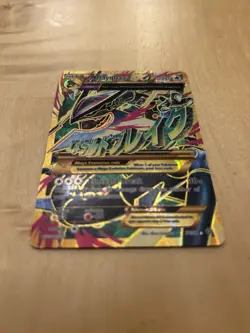 M Rayquaza EX Full Art Ultra Rare Holo 98/98 XY Ancient Origins Pokemon Card - Image 3