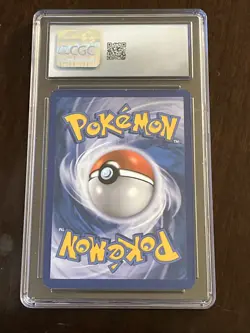 CGC 9 MINT Mew 2010 Triumphant 97/102 Holo Pokemon Card Belly Swirl - Image 4