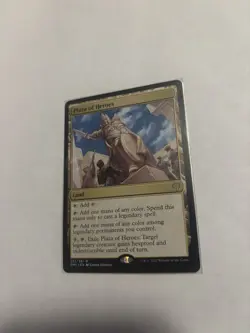 Plaza of Heroes #252 Dominaria United Regular Rare Nm Mtg Pack Fresh - Image 1