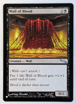 Wall of Blood The List Reprints, NM - MTG - Image 1