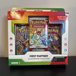 Pokemon TCG First Partner Illustration- Collection Series 1 Pack, new andsealed, - Image 1