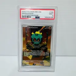 PSA 9 Marshadow 146/132 - Mega Evolution - Graded Pokemon Card - Image 1