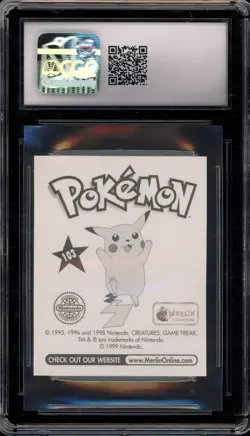 Pokemon Exeggutor Merlin Series 1 #103 CGC 9 Mint - Image 2