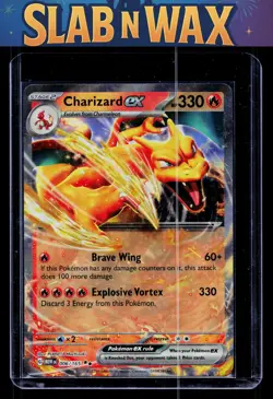 Pokemon tcg SV: Scarlet & Violet 151 Charizard ex #006/165 - Image 1