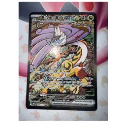 Pokemon Raging Bolt ex 166/131 Prismatic Evolutions Special Illustration Rare EX - Image 1
