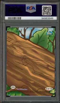 Pokemon Topps Elekid/Psyduck Movie 2000 Sticker Cards #9 PSA 10 Gem Mint - Image 2