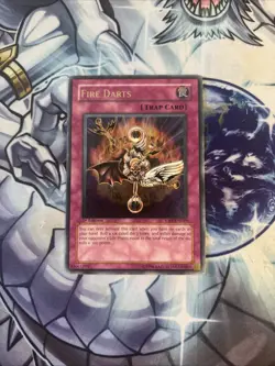 (UU) Yugioh! Fire Darts - CRV-EN049 - Ultimate Rare - 1st Edition VLP - Image 1