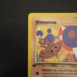 Pokemon Vintage 1st Edition Hitmontop Neo Discovery 22/75 Rare - Image 2
