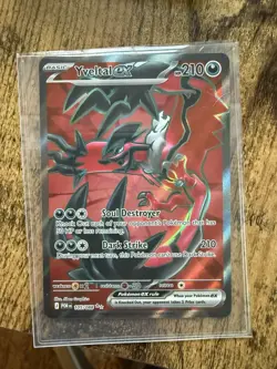 TCG Pokemon Yveltal Ex Ultra Rare Holo 105/88 Perfect Order - Image 2