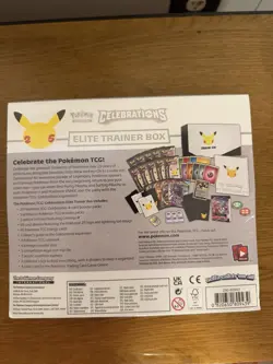 Sealed Pokemon Celebrations Elite Trainer Box Collectors Edition 2021 English - Image 4