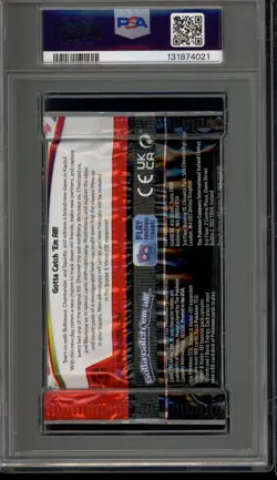 Pokemon 151 MEW EN Sealed Booster Pack PSA 10 Gem Mint - Image 2