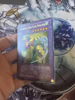 (UU) Yugioh Elemental Hero Flame Wingman TLM-EN035 Ultra Rare 1st VLP (1) - Image 4