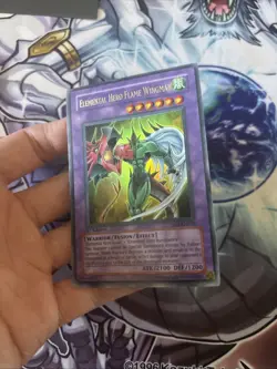 (UU) Yugioh Elemental Hero Flame Wingman TLM-EN035 Ultra Rare 1st VLP (1) - Image 5