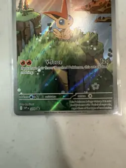 Pokemon Company Victini 208 SV Scarlet & Violet Promo Holo Promo ENG Basic 80HP - Image 3