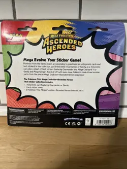 Pokemon TCG: Ascended Heroes Tech Sticker Collect.-3 Pack Blister Gastly-Sealed✅ - Image 2