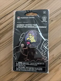 Mimikyu 2025 Pokemon Center Exclusive Monthly Habitat Pin - Image 1