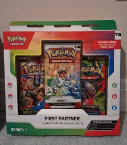 Lot Of 2 Pokemon TCG First Partner Illustration Collection Series 1 New Sealed - Image 2