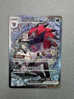 Pokemon TCG N's Zoroark Ex SIR 286/217 Ascended Heroes English MINT - Image 2