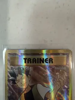 Pokemon Brock's Grit 107/108 Evolutions Ultra Rare Full Art Holo Trainer English - Image 2
