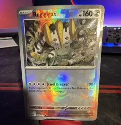 The Pokemon Company Regigigas Master Ball Pattern Uncommon Holo 086/131 EN - Image 1
