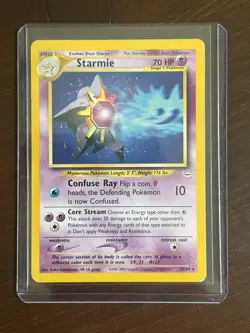 Starmie 25/64 - Neo Revelation - Pokemon TCG Non Holo - Image 1