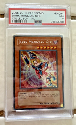 Yu-Gi-Oh! Promo "Dark Magician Girl" (2005) [PSA 7] - Collectors Tin: CT2-EN004 - Image 1