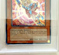 Yu-Gi-Oh! Promo "Dark Magician Girl" (2005) [PSA 7] - Collectors Tin: CT2-EN004 - Image 4