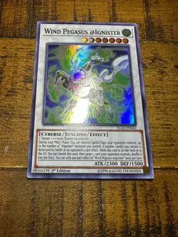 Wind Pegasus @Ignister IGAS-EN042 1st Edition Super Rare LP + BONUS - Image 1