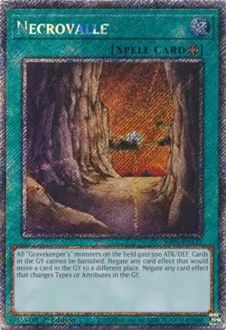 Necrovalley (Platinum Secret Rare)-Platinum Secret Rare - 1st Edition - RA04-... - Image 1