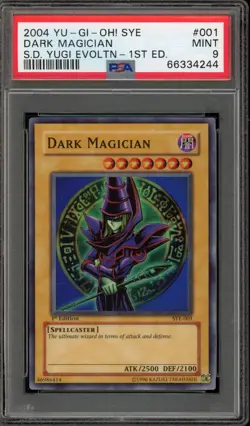 Yu-Gi-Oh! Dark Magician Starter Deck Yugi Evolution 1st Edition SYE-001 PSA 9 - Image 1
