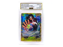 One Piece English Bartholomew Kuma SEC Rare Legacy of the Master OP12-119 AGS 10 - Image 1