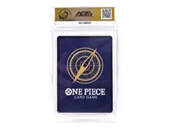 One Piece English Monkey D Luffy 3rd Anniversary Promo ST01-012 AGS 10 - Image 2