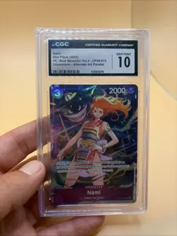 One Piece “Gengar” Nami OP09-070 Premium Collection Best Selection Vol. 4 CGC 10 - Image 1