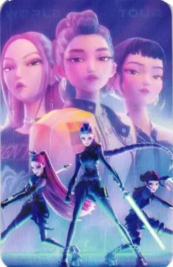 RUMI ZOEY MIRA BATTLE KPOP DEMON HUNTERS The Kpop Star Lomo Collectible Card - Image 1