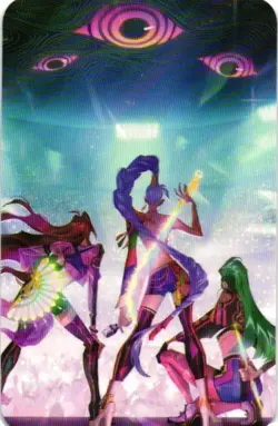 RUMI ZOEY MIRA BATTLE KPOP DEMON HUNTERS The Kpop Star Lomo Collectible Card - Image 2