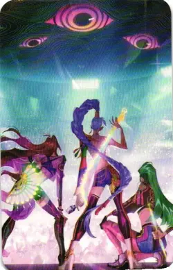 RUMI ZOEY MIRA BATTLE KPOP DEMON HUNTERS The Kpop Star Lomo Collectible Card - Image 2