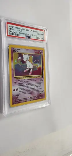 PSA 8 Pokemon: Mew Holo Promo Pokemon League Card #9 - Image 3