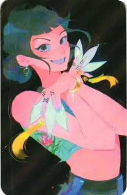 ZOEY BATTLE READY KPOP DEMON HUNTERS The Kpop Star Lomo Collectible Card - Image 1