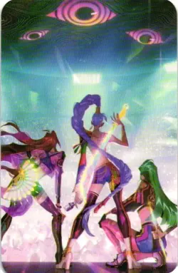 ZOEY BATTLE READY KPOP DEMON HUNTERS The Kpop Star Lomo Collectible Card - Image 2