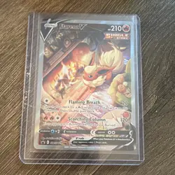 The Pokemon Company Flareon V Promo Holo SWSH179 Sword & Shield 210 HP - Image 1