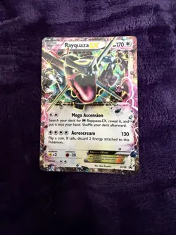 Pokemon TCG Rayquaza EX XY69 Black Star Promo Holo MP/HP - Image 1