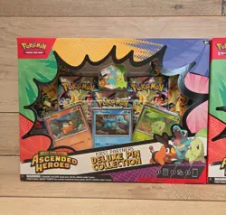 Pokemon TCG Ascended Heroes First Partner Deluxe Pin Collection x2 | SEALED - Image 2