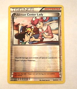 Pokemon Center Lady - 68/83 - Uncommon - Reverse Holo x1 - Lightly Played - Image 1