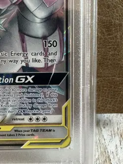 Arceus & Dialga & Palkia Gx 156/236 Cosmic Eclipse Pokemon PSA 10 - Image 2