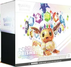 Pokemon TCG Prismatic Evolutions ETB Elite Trainer Box New Factory - Image 1